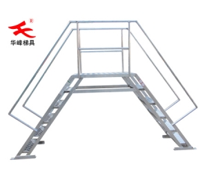 广东铝合金跨越障碍登高梯两侧攀登登高梯全铝焊接支持定制