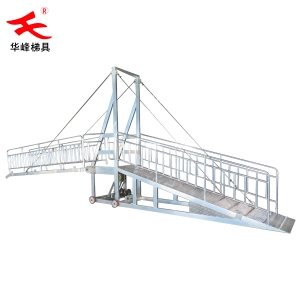 内蒙古客户定制码头梯岸梯铝合金登船梯